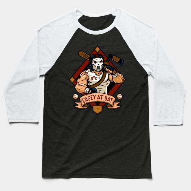 casey at bat Baseball T-Shirt by harebrained